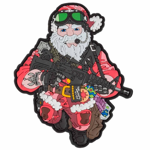 TacOpsGear Patch 3D PVC Tactical Santa Claus Christmas