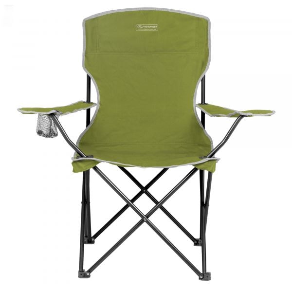 Highlander Chaise de camping Traquair Chair olive green