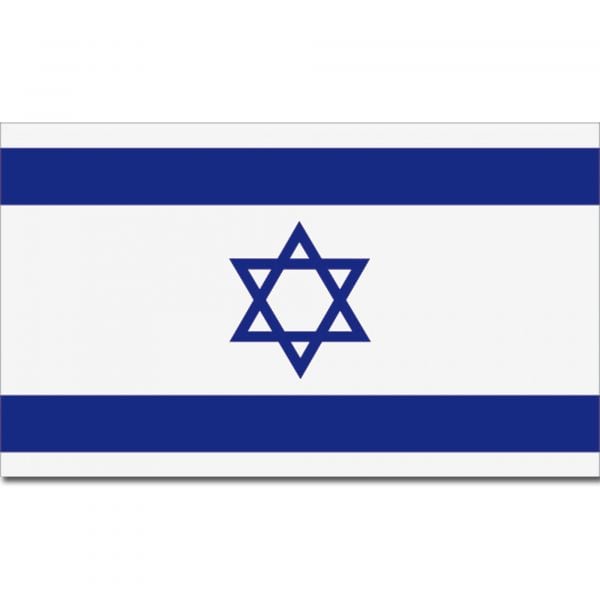 Israël Bâton Drapeau Drapeaux Drapeaux Stock drapeau 30x45cm