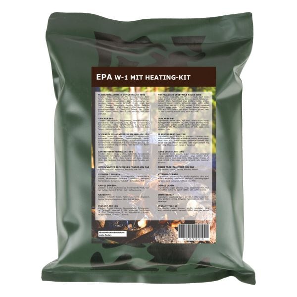 Set EPA W-1 avec kit réchaud